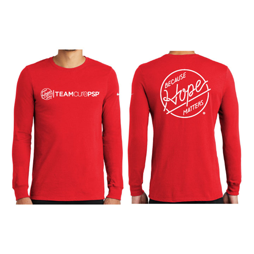 Nike Dri-FIT Cotton/Poly Team CurePSP Long Sleeve Tee